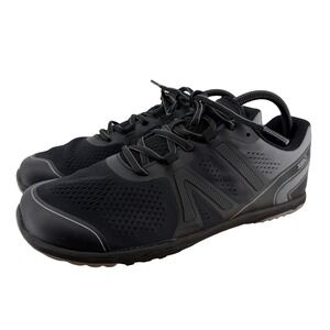 Xero Shoes HFS II Womens Road Running Shoes Black Grey Minimalist 10.5